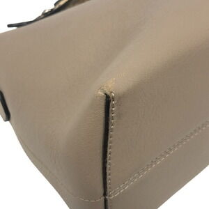 FENDI By the Way Shoulder Bag Handbag Beige Tan Python Leather